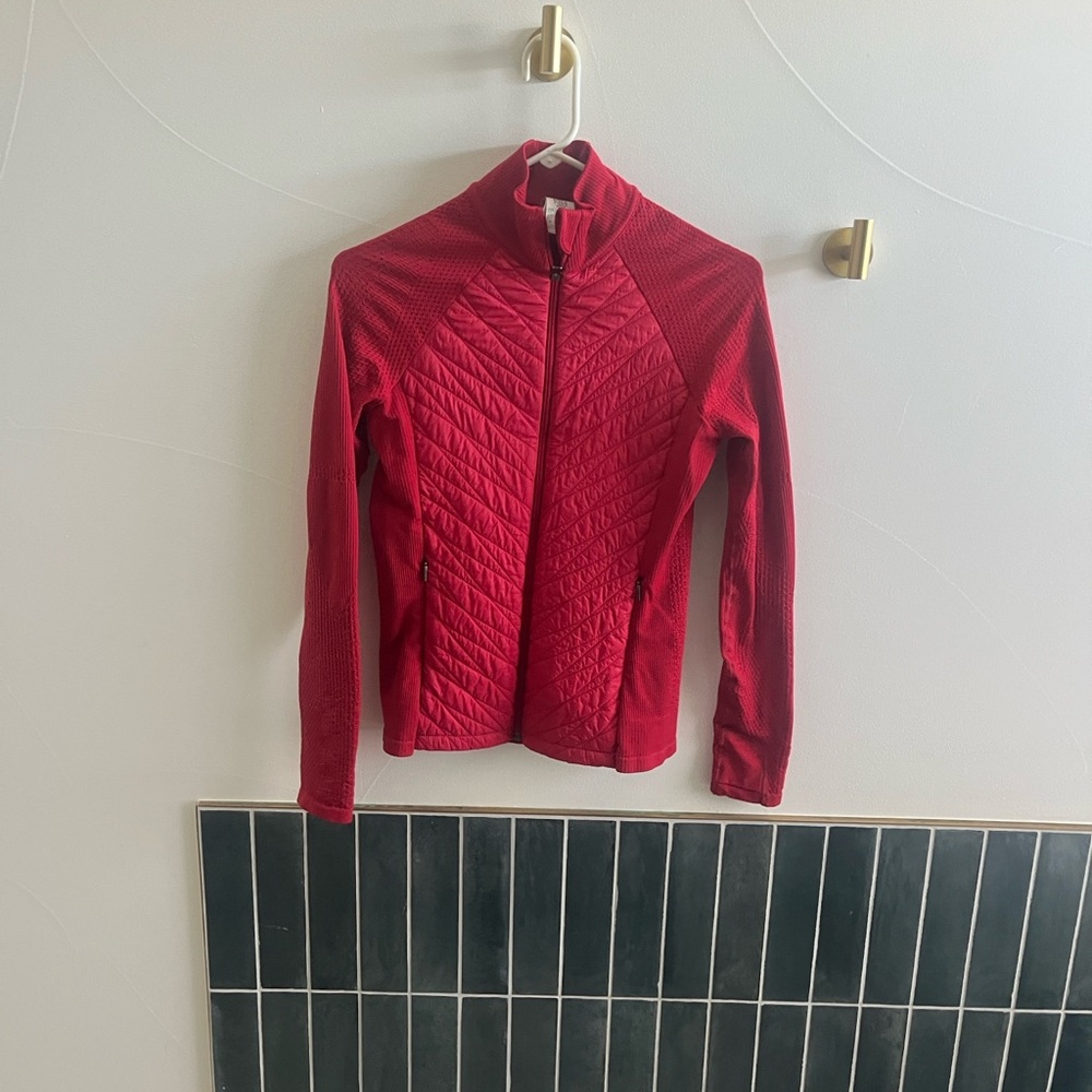 Athleta Vibrant Red Jacket